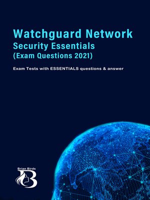 cover image of Watchguard Network Security Essentials